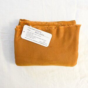 NEW - GARMENT Fabric (1.5m) Classic Organic French Terry - Gold Ochre
